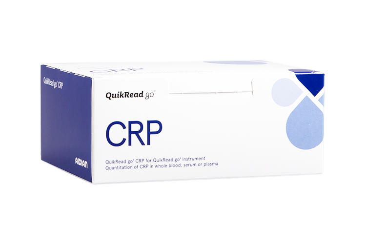 QuikRead go CRP kit box